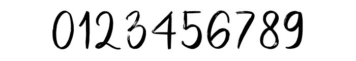GULUNGAN BRUSH Font OTHER CHARS