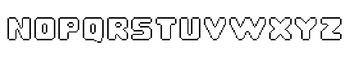 GUMBALL_THICK_wires Font LOWERCASE