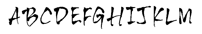 GUTS CANVAS Font UPPERCASE