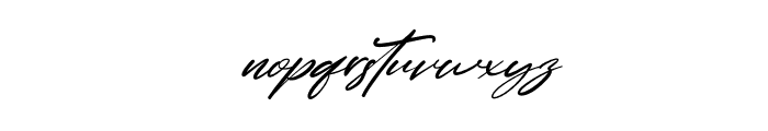 Guadalupe Italic Font LOWERCASE