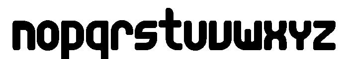 Guantum Font LOWERCASE
