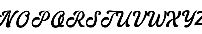 Guarantia PERSONAL USE Regular Font UPPERCASE