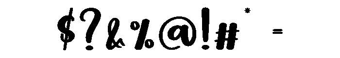 Guarder Font OTHER CHARS