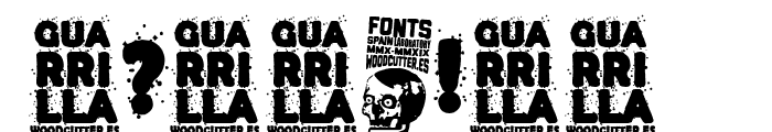 Guarrilla Font OTHER CHARS