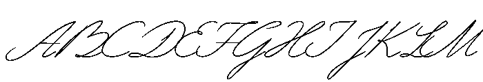 Guayaquil1800 Font UPPERCASE