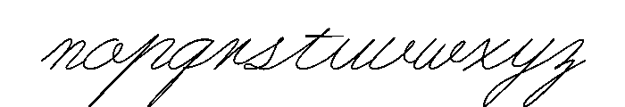 Guayaquil1800 Font LOWERCASE