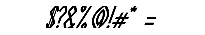 Guazhiru Italic Font OTHER CHARS
