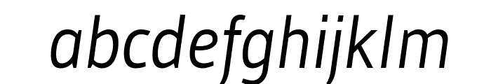Gudea Italic Font LOWERCASE