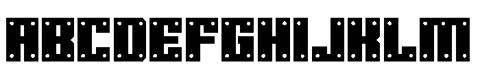 Guess What, I'm Not a Robot Screws Regular Font UPPERCASE