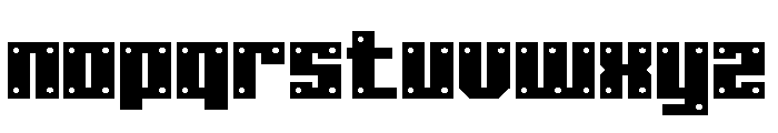 Guess What, I'm Not a Robot Screws Regular Font LOWERCASE