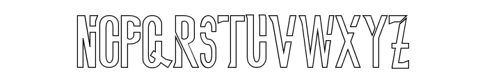 Guest Star Demo Outline Font LOWERCASE