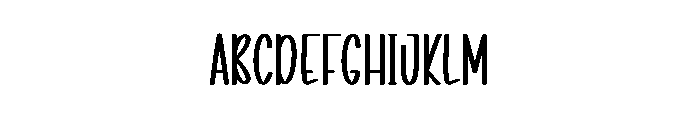 Guestroom Font UPPERCASE