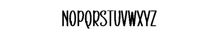 Guestroom Font UPPERCASE