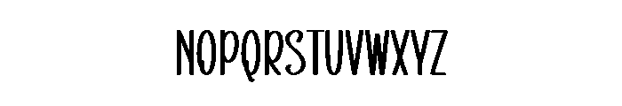 Guestroom Font LOWERCASE