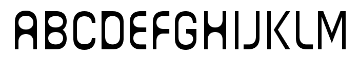 Guhly-Lightreduced Font UPPERCASE