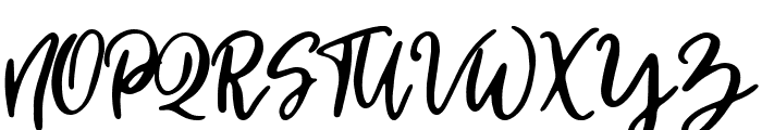 Gulitta Regular Font UPPERCASE