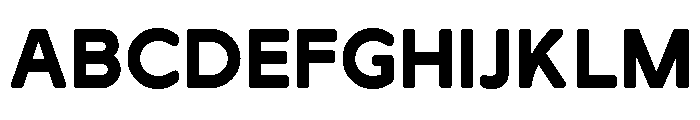 Gulka Free Font Bold Font UPPERCASE