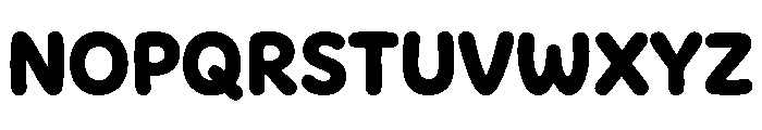 Gumdrop Personal Use Regular Font UPPERCASE