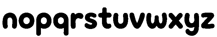 Gumdrop Personal Use Regular Font LOWERCASE