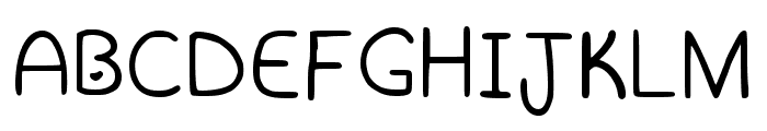 Gumifont Regular Font UPPERCASE