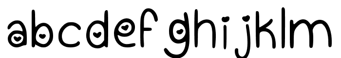 Gumifont Regular Font LOWERCASE