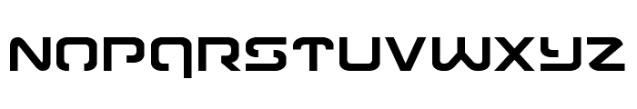Gunrunner Font LOWERCASE