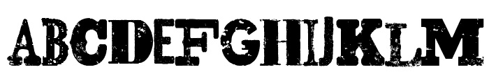 Gunslinger Font LOWERCASE
