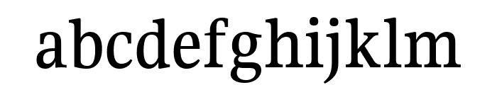 Gupter Medium Font LOWERCASE