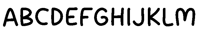 Gurame Fish Font UPPERCASE