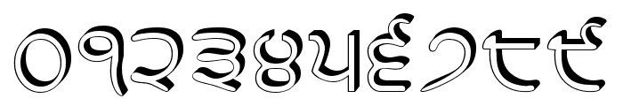 GurbaniRaised Font OTHER CHARS