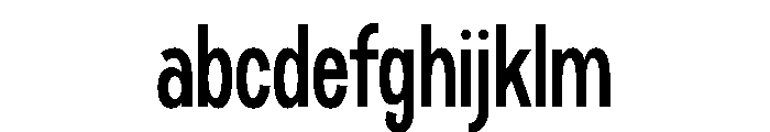 Gurdane Font LOWERCASE