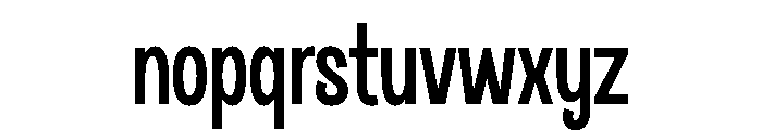 Gurdane Font LOWERCASE