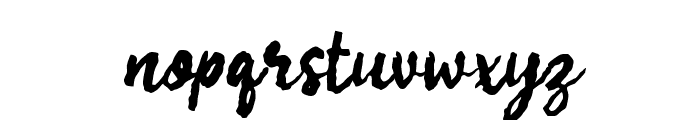 Gurih Script Font LOWERCASE