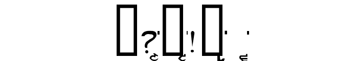 GurmukhiIIGS Font OTHER CHARS