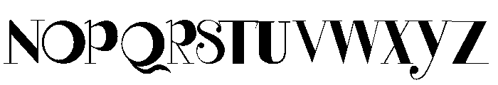 Gus Font UPPERCASE