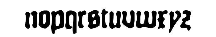 GutenbergsGhostM Font LOWERCASE
