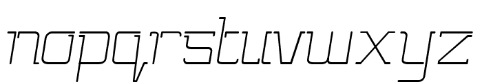 Gutsy Bold Italic Font LOWERCASE
