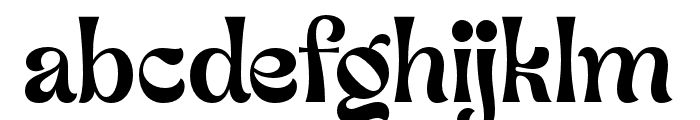 GuyonGazebo-Regular Font LOWERCASE