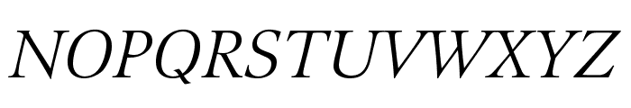 GuardiLTStd-Italic Font UPPERCASE