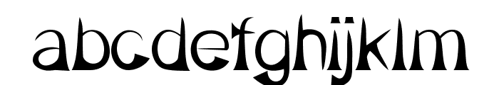 GuiganBold Font LOWERCASE