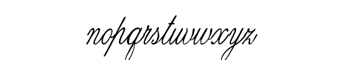 Guilden-CondensedItalic Font LOWERCASE