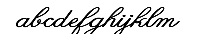 Guilden-ExpandedBold Font LOWERCASE