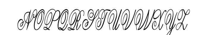 Guilden-ExtracondensedItalic Font UPPERCASE