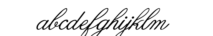 Guilden-Italic Font LOWERCASE