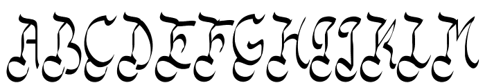 Guinok-CondensedRegular Font UPPERCASE