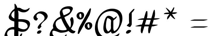 GuinokBold Font OTHER CHARS
