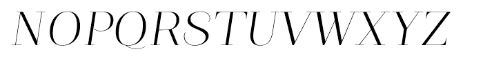 Guadalupe Italic Font UPPERCASE