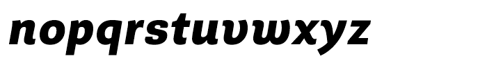 Guanabara Sans Extra Bold Italic Font LOWERCASE