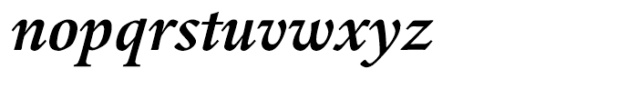 Guardi 76 Bold Italic Font LOWERCASE