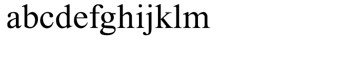 Gulash Regular Font LOWERCASE